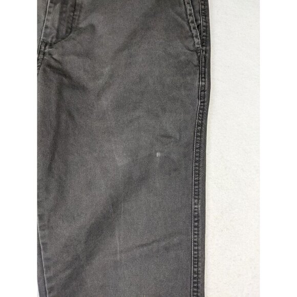 JOSEPH ABBOUD - MEN'S GRAY FLAT FRONT CHINO PANTS - SIZE 33X28 - FLAWS - Picture 4 of 12